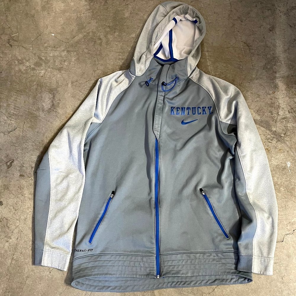 Nike Kentucky Wildcats Therma Fit Zip Up Hoodie
